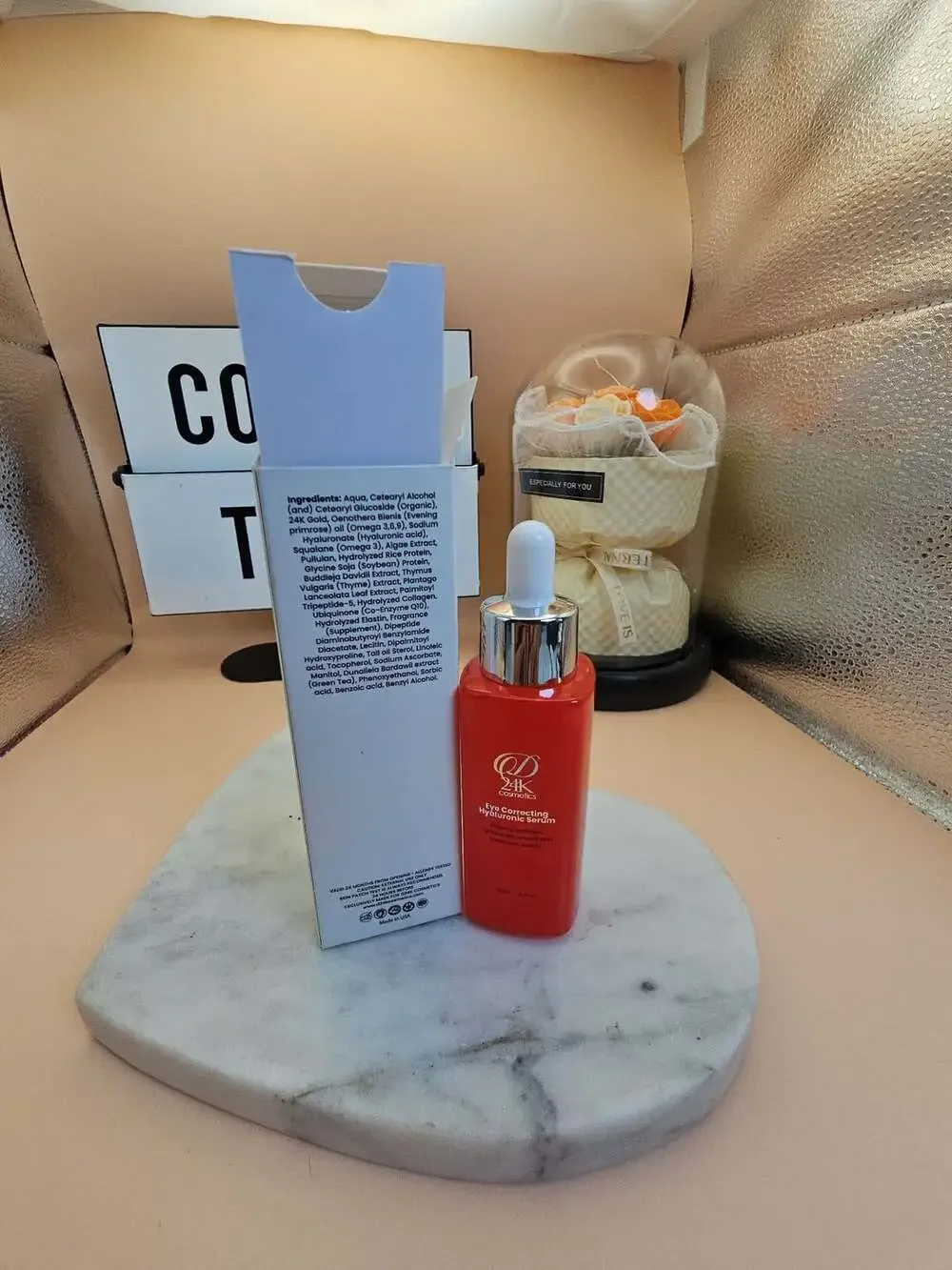 D24K Cosmetics Eye Correcting Hyaluronic Serum 30ml
